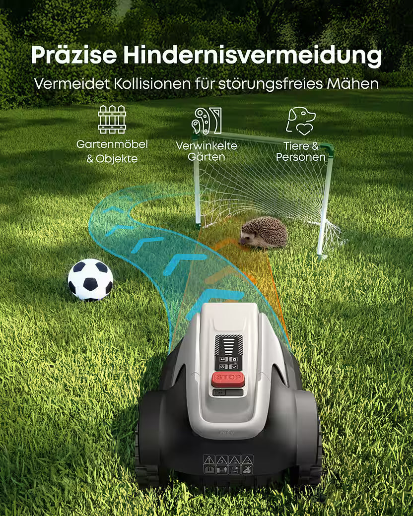 ANKER eufy E18 – Mähroboter ohne Begrenzungskabel