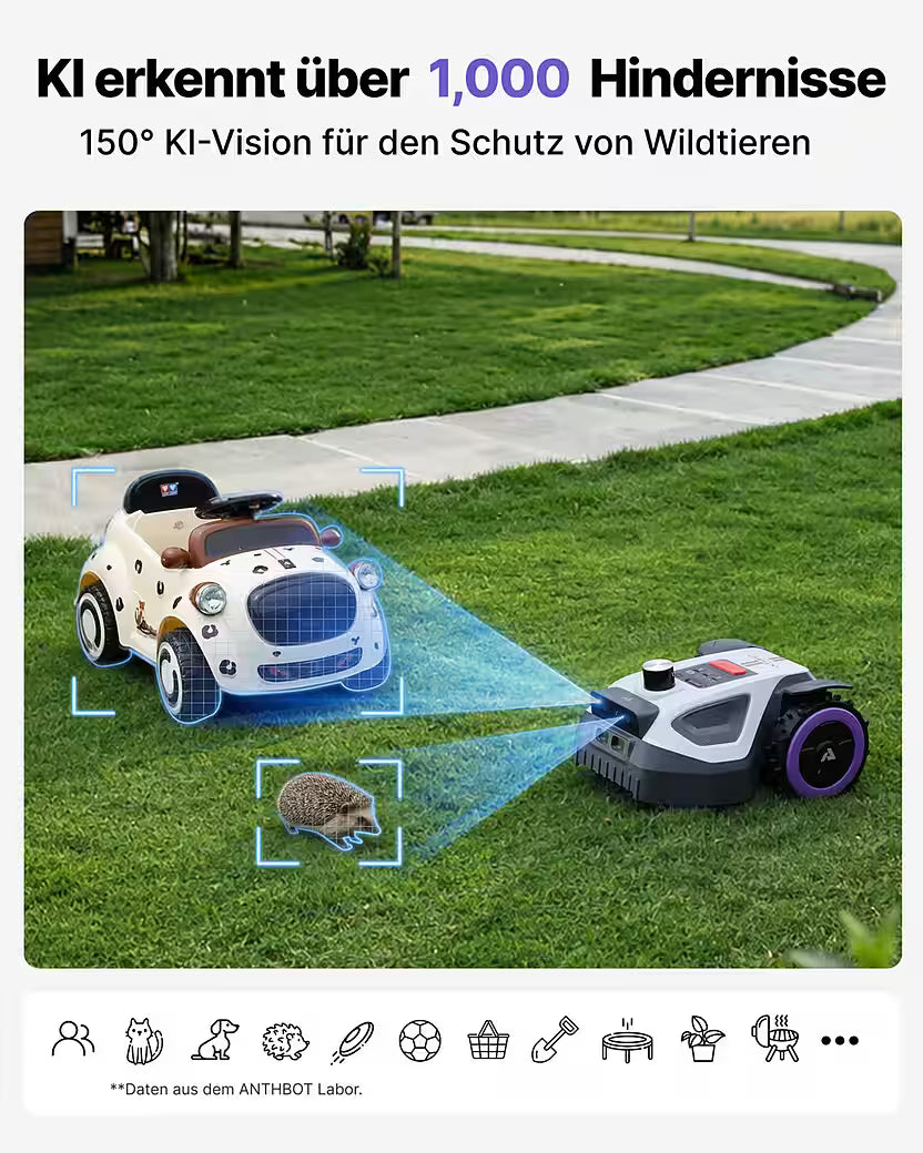 ANTHBOT M9 PRO Set mit Garage Pro &amp; RTK-Booster