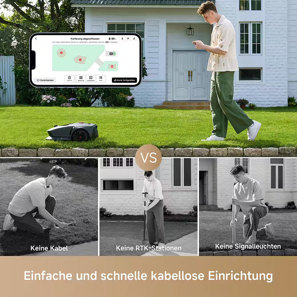 MOVA 1000 – Intelligenter Rasenmähroboter