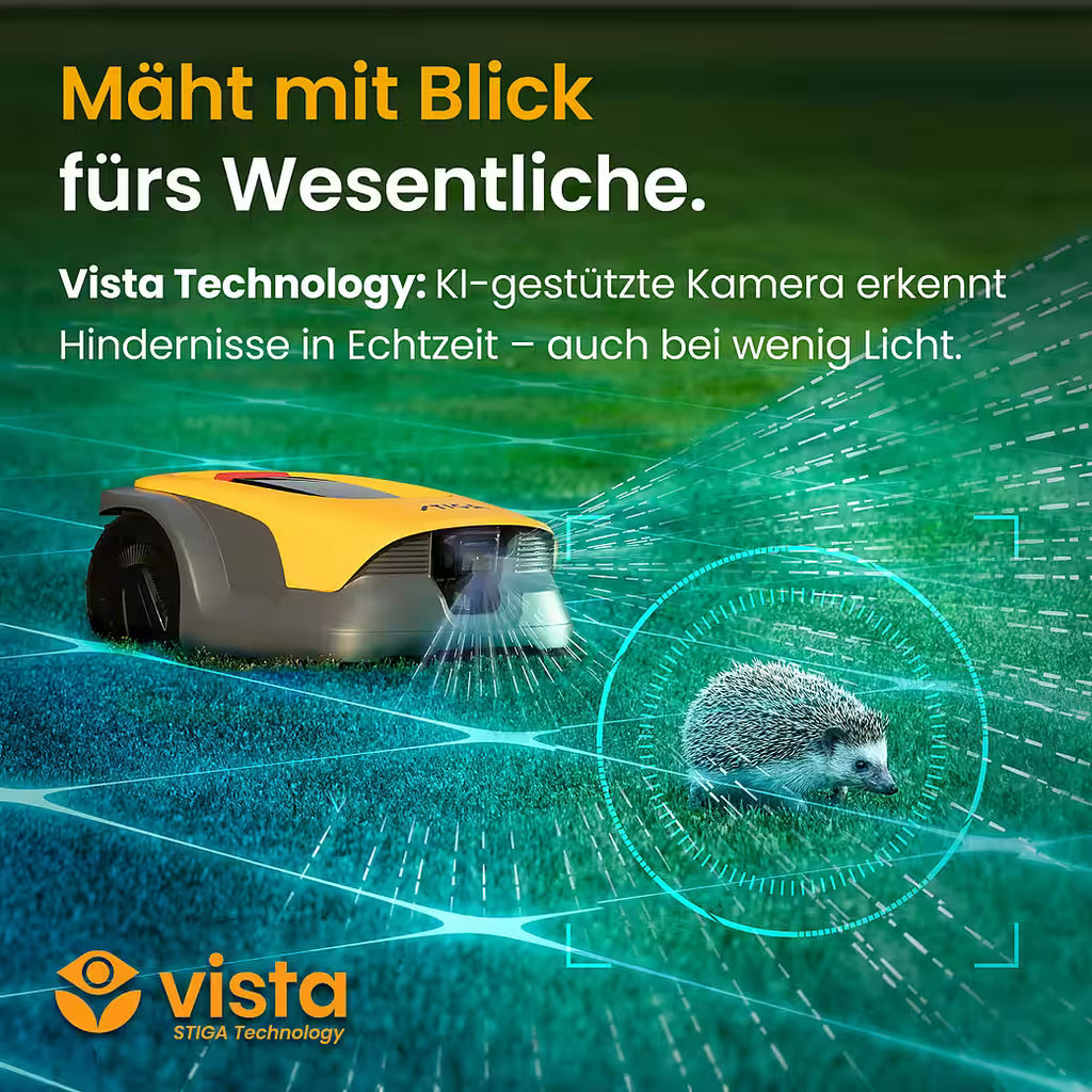 STIGA A 6v – Rasenmähroboter ohne Begrenzungskabel