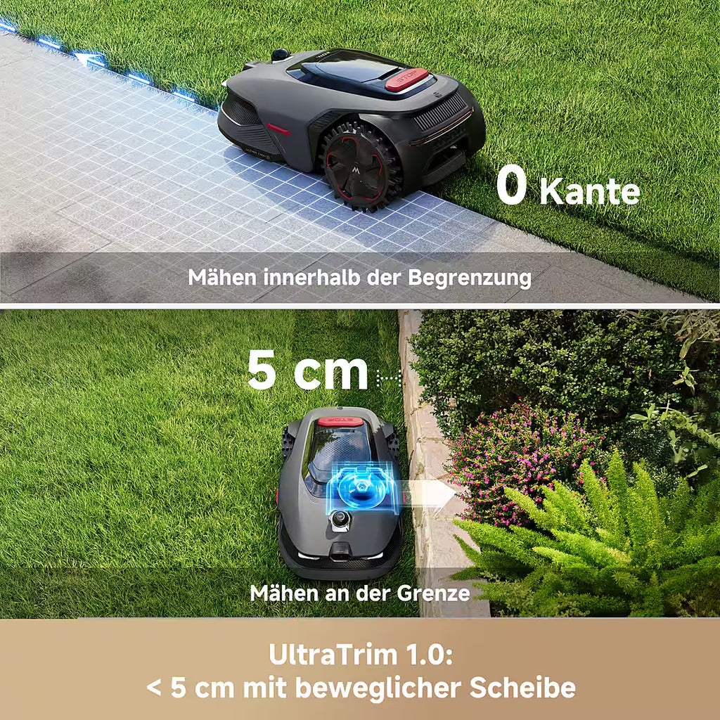 MOVA LiDAX Ultra 800 – Kabelloser Mähroboter mit 3D-LiDAR &amp; AI Vision