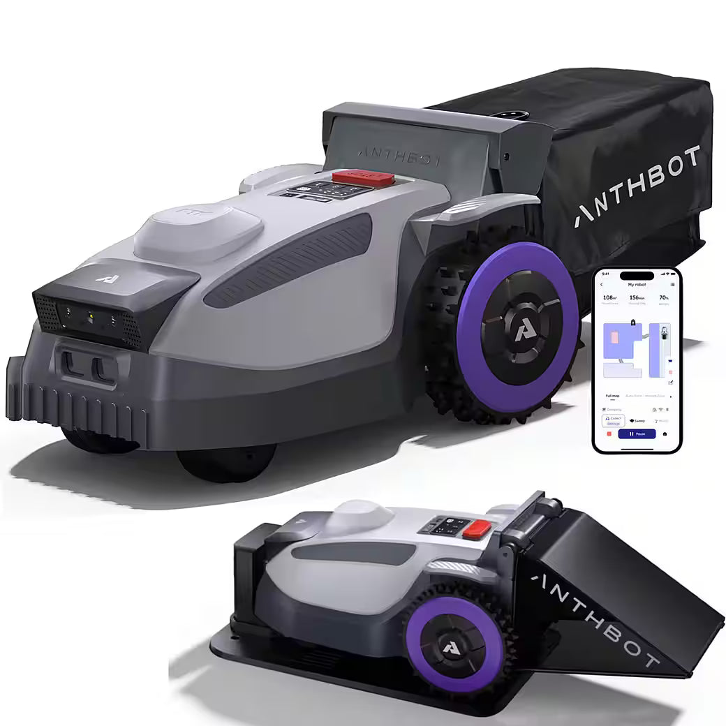 ANTHBOT N8 Mähroboter – 4-in-1 Rasenpflege ohne Begrenzungskabel