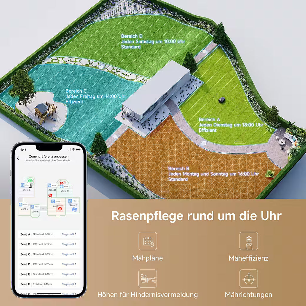 MOVA 1000 – Intelligenter Rasenmähroboter