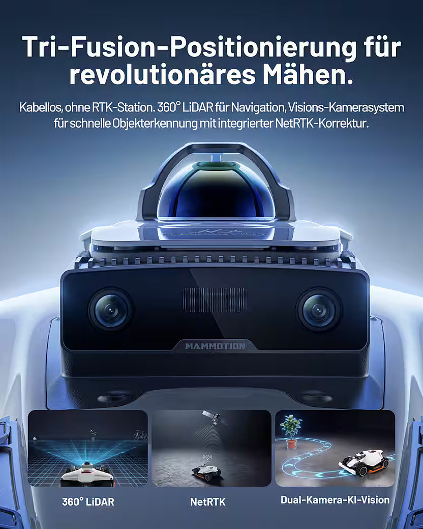 ECOACS GOAT O1200 LiDAR PRO – Mähroboter mit Dual-LiDAR