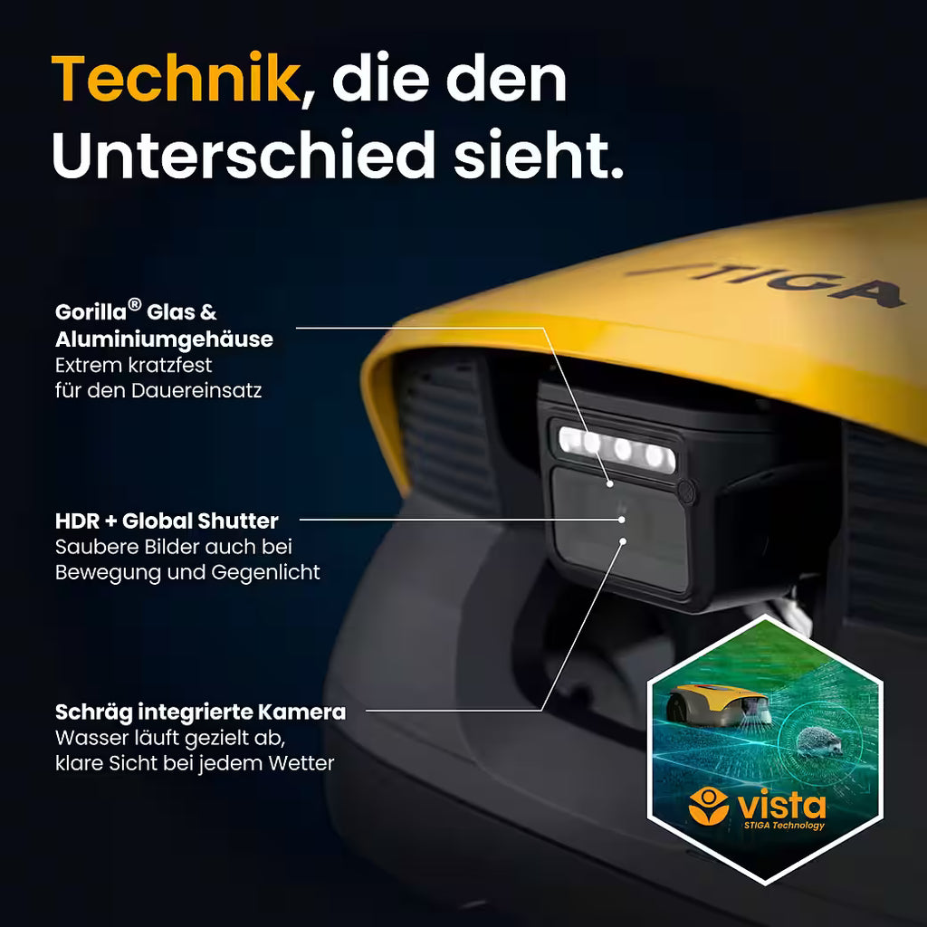 STIGA A 10v Rasenmähroboter – Kabellos, intelligent und präzise