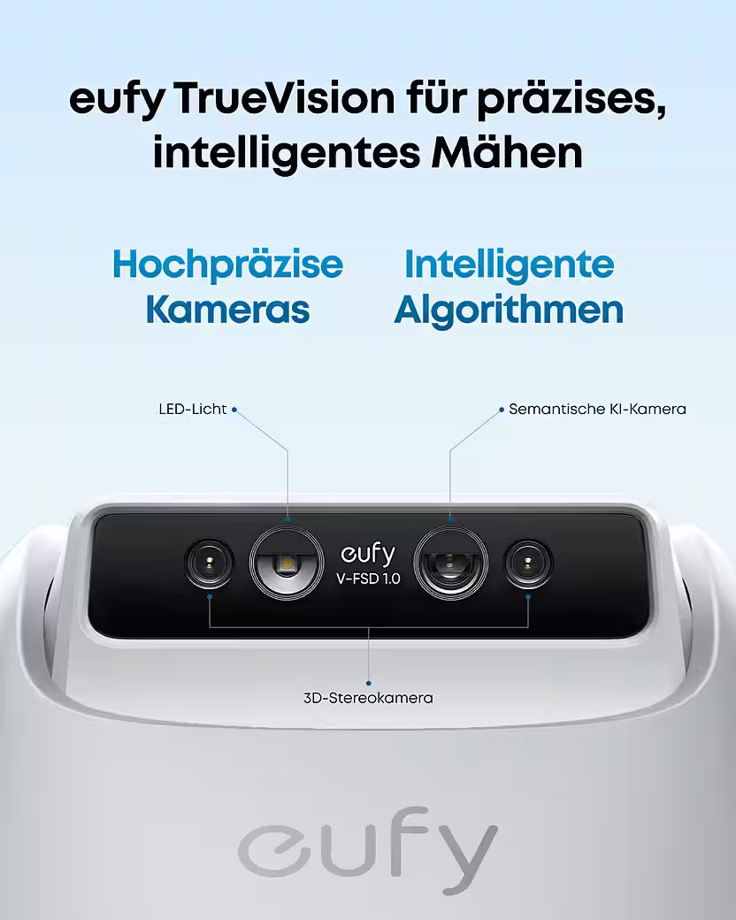 ANKER eufy E18 – Mähroboter ohne Begrenzungskabel