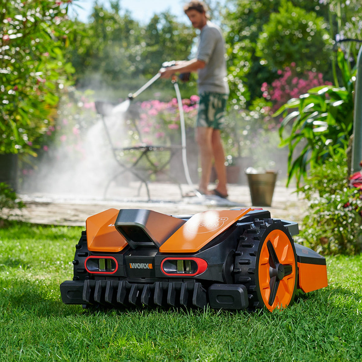 WORX Landroid VISION L1600 – Intelligenter Mähroboter ohne Begrenzungskabel