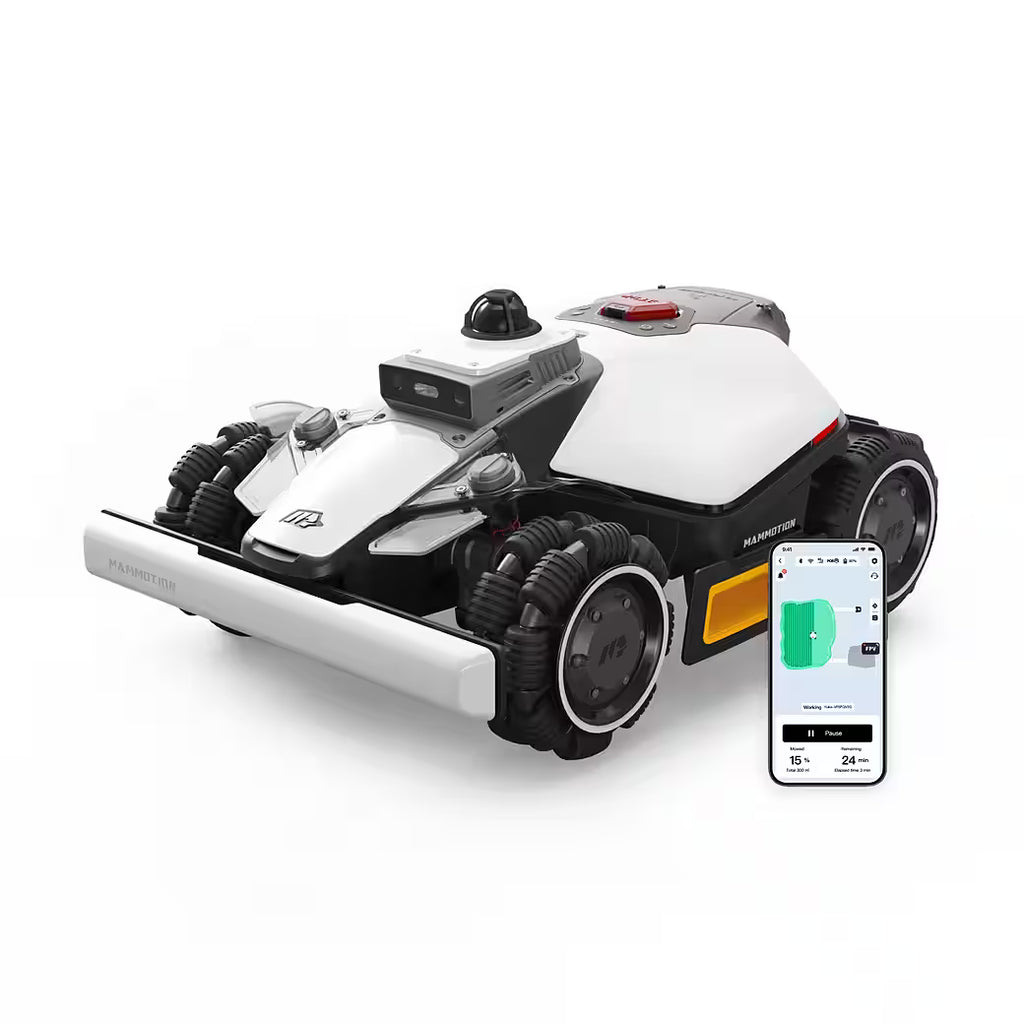 MAMMOTION  Rasenmähroboter LUBA Mini 2 AWD 1500 Mähroboter ohne Begrenzungskabel