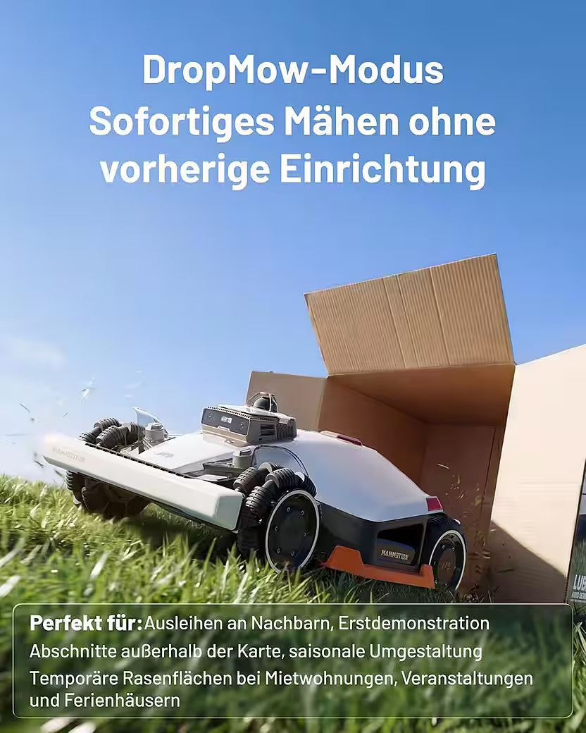 ECOACS GOAT O1200 LiDAR PRO – Mähroboter mit Dual-LiDAR